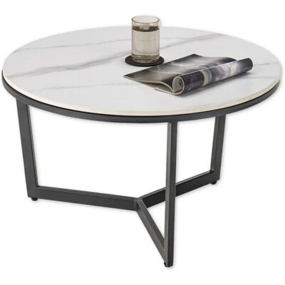 HOME AFFAIRE Harper 2 Runder Marmor Keramiktisch - Couchtisch HOME AFFAIRE Harper 2 Runder Marmor Keramiktisch - Couchtisch