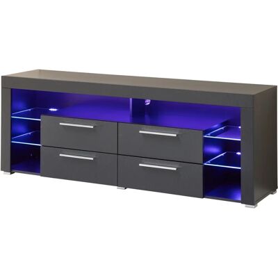 STOLKOM Goal Carbon TV-Schrank - 4 Schubladen, 6 Fächer STOLKOM Goal Carbon TV-Schrank - 4 Schubladen, 6 Fächer