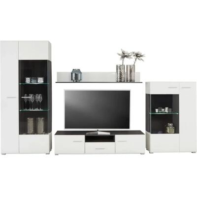 Möbelix - Concerto - Grau-Schwarz - 45x89x58 cm - Cabinet set Möbelix - Concerto - Grau-Schwarz - 45x89x58 cm - Cabinet set