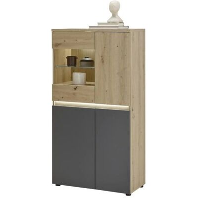 MCA furniture - Lille - 75x140x38 cm - LED MCA furniture - Lille - 75x140x38 cm - LED