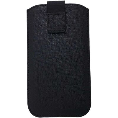 Forcell Deko Schwarze Kunstleder Handyhülle - Galaxy S2 Forcell Deko Schwarze Kunstleder Handyhülle - Galaxy S2