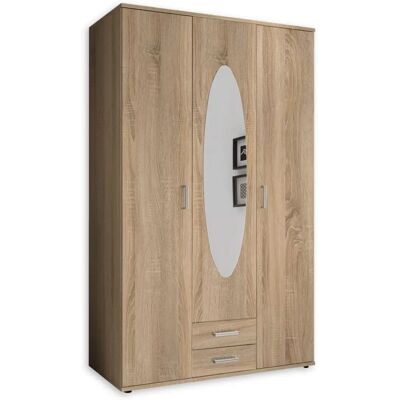 SCHLAFKONTOR Paul Schlafzimmerschrank mit Spiegel - Kleiderschrank SCHLAFKONTOR Paul Schlafzimmerschrank mit Spiegel - Kleiderschrank