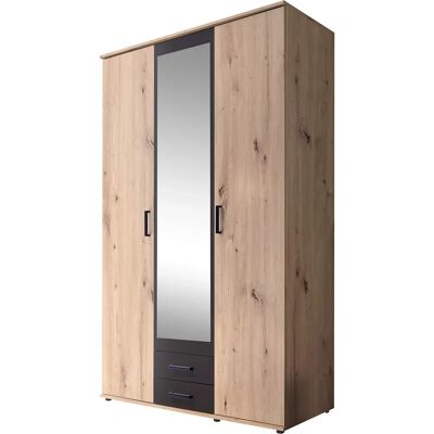 SCHLAFKONTOR Modell - Moderner Kleiderschrank mit Spiegel SCHLAFKONTOR Modell - Moderner Kleiderschrank mit Spiegel