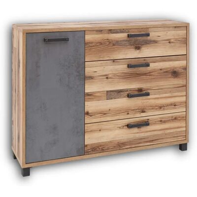SCHLAFKONTOR Dover - Industrielles Sideboard - 125x96x38 cm SCHLAFKONTOR Dover - Industrielles Sideboard - 125x96x38 cm