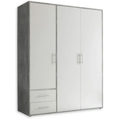 SCHLAFKONTOR Valencia Kleiderschrank - 3 Türen, 3 Einlegeböden, 1 Stange SCHLAFKONTOR Valencia Kleiderschrank - 3 Türen, 3 Einlegeböden, 1 Stange