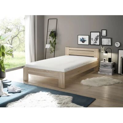 SCHLAFKONTOR Cannes Futonbett - Eiche Sonoma, 90x200 cm, ohne Matratze SCHLAFKONTOR Cannes Futonbett - Eiche Sonoma, 90x200 cm, ohne Matratze