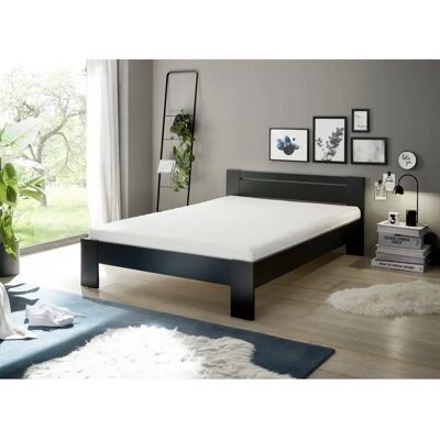 SCHLAFKONTOR Cannes Futonbett - 140x200cm, Schwarz SCHLAFKONTOR Cannes Futonbett - 140x200cm, Schwarz
