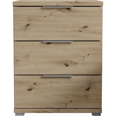 Xora Artisan tölgy - Dekor-Schrank mit 3 Schubladen - Möbel Xora Artisan tölgy - Dekor-Schrank mit 3 Schubladen - Möbel