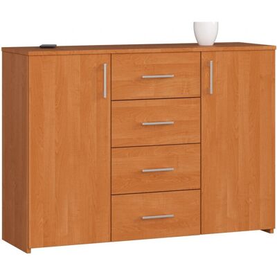 ABAMIHOME - Comò Moderno con 4 Cassetti ABAMIHOME - Comò Moderno con 4 Cassetti