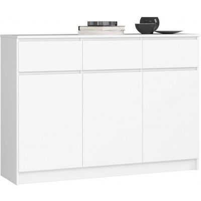AKORD K140 Bianco Comò Moderno - Mobili AKORD K140 Bianco Comò Moderno - Mobili