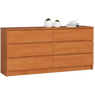 AKORD Möbelwerkstatt OP0LK-1OLC006 Kommode - Modern, Langlebig, 6 Schubladen AKORD Möbelwerkstatt OP0LK-1OLC006 Kommode - Modern, Langlebig, 6 Schubladen