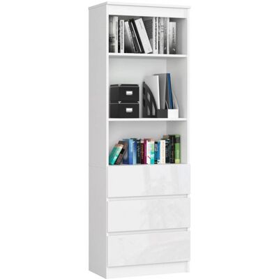 AKORD Toimistohylly - Moderni Monivärinen Säilytys - 60cm Leveys AKORD Toimistohylly - Moderni Monivärinen Säilytys - 60cm Leveys