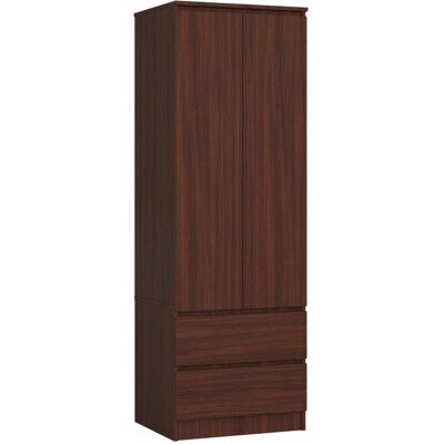 AKORD Wenge 60cm Vaatekaappi - Moderni säilytysratkaisu AKORD Wenge 60cm Vaatekaappi - Moderni säilytysratkaisu