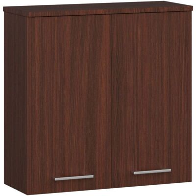AKORD Badezimmer-Schrankschrank - Wenge, 60cm, 2 Türen, 2 Regale - Badezimmermöbel AKORD Badezimmer-Schrankschrank - Wenge, 60cm, 2 Türen, 2 Regale - Badezimmermöbel