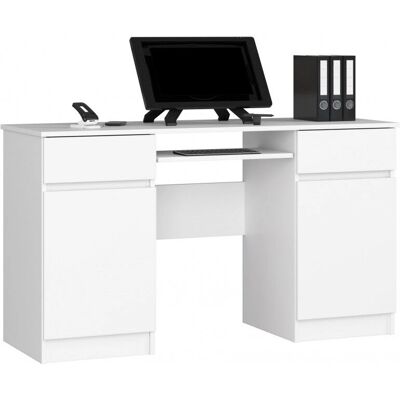 AKORD Weiß A5 Computerschreibtisch - 3 Varianten AKORD Weiß A5 Computerschreibtisch - 3 Varianten