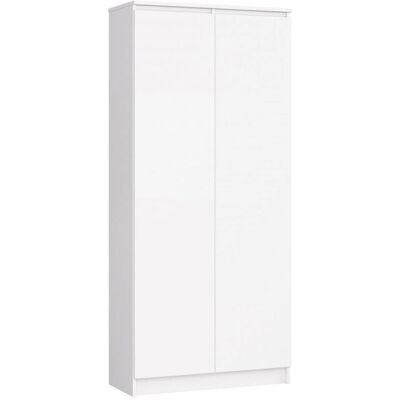 AKORD Toimiston kirjahylly - 8 hyllyä, Valkoinen - 180x80x35 cm AKORD Toimiston kirjahylly - 8 hyllyä, Valkoinen - 180x80x35 cm