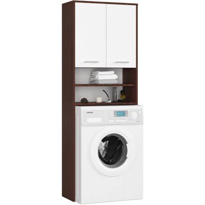 AKORD Badezimmer-Schrankschrank - Modell OP0LLAZWENBIAPRA - Platzsparende Wandmontage AKORD Badezimmer-Schrankschrank - Modell OP0LLAZWENBIAPRA - Platzsparende Wandmontage