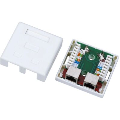 Alantec GN004 Weiß RJ45 Kabelverbinder - Kabelverbinder Alantec GN004 Weiß RJ45 Kabelverbinder - Kabelverbinder