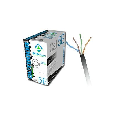 A-LAN KIU5OUTS305 Netzwerkkabel - 305 m Cat5e U/UTP - Schwarz A-LAN KIU5OUTS305 Netzwerkkabel - 305 m Cat5e U/UTP - Schwarz