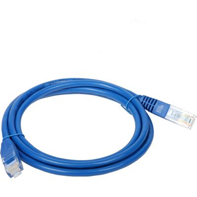 Cable de Red UTP Categoría 5e Alantec KKU5NIE2 Azul 2 m Cable de Red UTP Categoría 5e Alantec KKU5NIE2 Azul 2 m