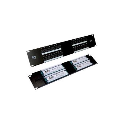 Alantec PK017 2U Patch Panel - 32 Anschlüsse, Schwarz Alantec PK017 2U Patch Panel - 32 Anschlüsse, Schwarz