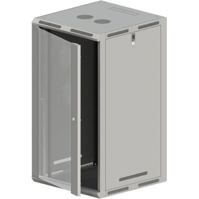 Alantec SW-18U-600-600-N-DSJ-OP-RP-B-S Wandmontiertes Rack Grau - Serverschrank Alantec SW-18U-600-600-N-DSJ-OP-RP-B-S Wandmontiertes Rack Grau - Serverschrank