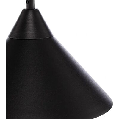 Emibig Abramo Black Pendant Light - Dimmable E27 Steel Emibig Abramo Black Pendant Light - Dimmable E27 Steel