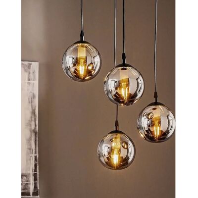Euluna Glassy 4-light Pendant - Pendant Light Euluna Glassy 4-light Pendant - Pendant Light