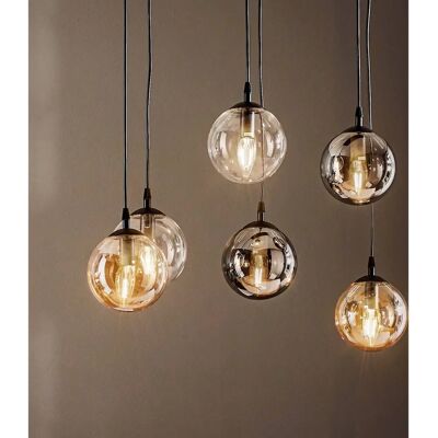 EMIBIG LIGHTING Glassy 6-Lichter Pendelleuchte EMIBIG LIGHTING Glassy 6-Lichter Pendelleuchte