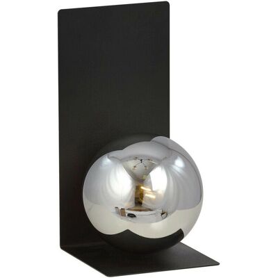 Emibig Lighting Form Zwarte Globe Rechthoekige Wandlamp - E14 Emibig Lighting Form Zwarte Globe Rechthoekige Wandlamp - E14