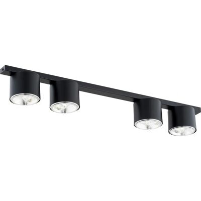 EMIBIG Nano 4 Black - LED Plafondlamp EMIBIG Nano 4 Black - LED Plafondlamp