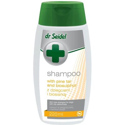 DR SEIDEL Hundeshampoo - Pflanzen-Teeöl - Biosulfur - 220ml DR SEIDEL Hundeshampoo - Pflanzen-Teeöl - Biosulfur - 220ml