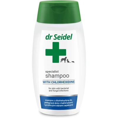 Dr Seidel Shampoo mit Chlorhexidin - Shampoo für Hunde & Katzen Dr Seidel Shampoo mit Chlorhexidin - Shampoo für Hunde & Katzen