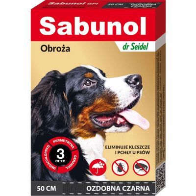 Dr Seidel Schwarzes Hund Halsband - Floh- & Zeckenkragen Dr Seidel Schwarzes Hund Halsband - Floh- & Zeckenkragen