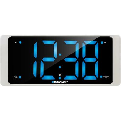 Réveil Blaupunkt CR16WH avec radio FM - Écran numérique 3" - Publicité Réveil Blaupunkt CR16WH avec radio FM - Écran numérique 3" - Publicité