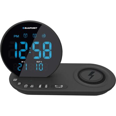Blaupunkt CR85BK Wecker - Digitaler Wecker - Schwarz Blaupunkt CR85BK Wecker - Digitaler Wecker - Schwarz