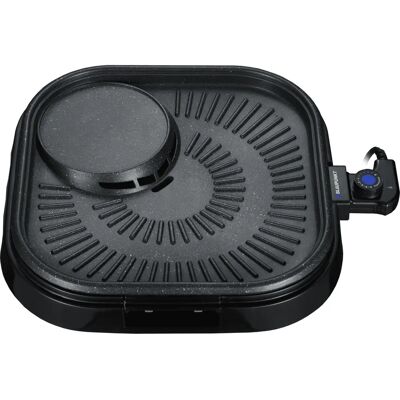 Blaupunkt GRT601 - Schwarz - Elektrischer Grill Blaupunkt GRT601 - Schwarz - Elektrischer Grill