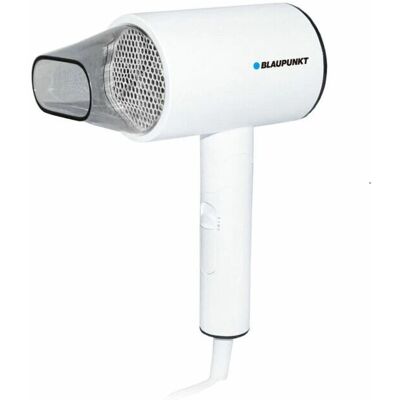 Secador de cabelo Blaupunkt HDD401WH - Ionização, 1600 W, Cabo dobrável Secador de cabelo Blaupunkt HDD401WH - Ionização, 1600 W, Cabo dobrável