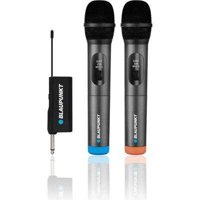 Blaupunkt Langattomien Mikrofonien Setti - UHF, Malli WM60UDB Blaupunkt Langattomien Mikrofonien Setti - UHF, Malli WM60UDB