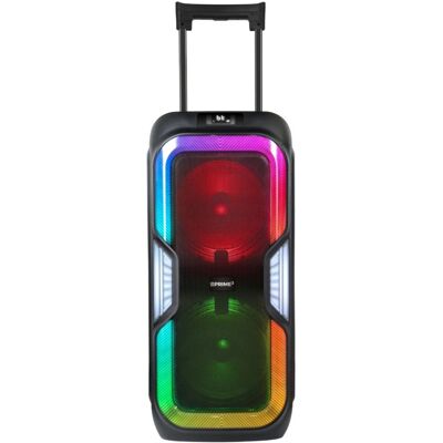 Prime3 APS91 Bluetooth Party Lautsprecher - Karaoke, 2 Mikrofone Prime3 APS91 Bluetooth Party Lautsprecher - Karaoke, 2 Mikrofone