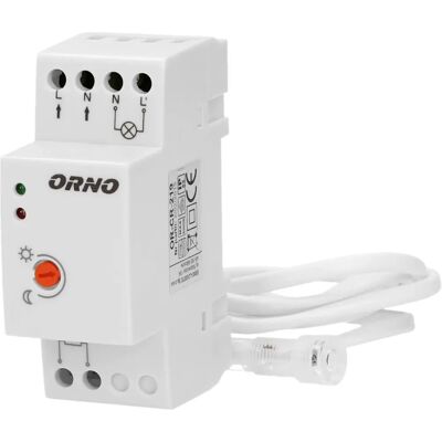 Orno CR-219 Lichtsensor - Einstellbar, Wasserdicht, DIN-Montage Orno CR-219 Lichtsensor - Einstellbar, Wasserdicht, DIN-Montage