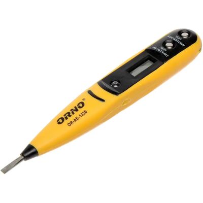 Tester di tensione Orno OR-AE-1320 - Giallo Tester di tensione Orno OR-AE-1320 - Giallo