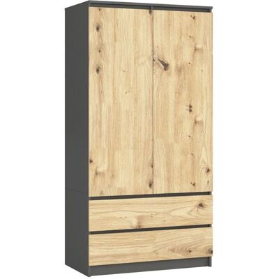 Höffner Oda Vaatekaappi - Käytännöllinen Säilytys - 90cm Leveys Höffner Oda Vaatekaappi - Käytännöllinen Säilytys - 90cm Leveys