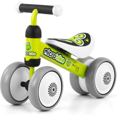 Milly Mally Micro Frog Zabawka na jazdę - Stabilna do użytku wewnątrz i na zewnątrz Milly Mally Micro Frog Zabawka na jazdę - Stabilna do użytku wewnątrz i na zewnątrz