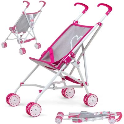 Milly Mally Julia Prestige Rosa Baby Puppe Kinderwagen - Kinderwagen Milly Mally Julia Prestige Rosa Baby Puppe Kinderwagen - Kinderwagen