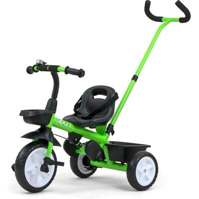 Milly Mally Axel Green Trójkołowy - Bezpieczeństwo i Komfort dla Dzieci Milly Mally Axel Green Trójkołowy - Bezpieczeństwo i Komfort dla Dzieci
