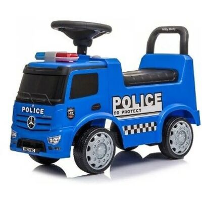Véhicule électrique Mercedes Antos Police - Jouet pour enfants - Publicité Véhicule électrique Mercedes Antos Police - Jouet pour enfants - Publicité