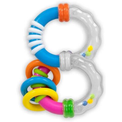 Milly Mally Modell 0581 Formet 8 Rassel - Babyspielzeug Milly Mally Modell 0581 Formet 8 Rassel - Babyspielzeug