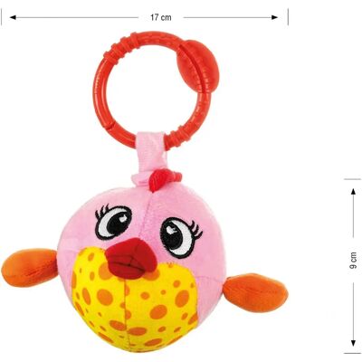 Milly Mally Pink Baby Fish Plüsch Rassel Milly Mally Pink Baby Fish Plüsch Rassel