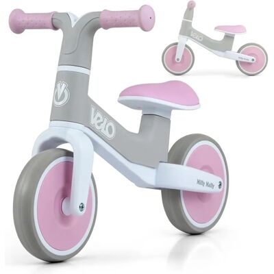 Milly Mally Vélo rose - Vélo d'équilibre pour enfants - Publicité Milly Mally Vélo rose - Vélo d'équilibre pour enfants - Publicité